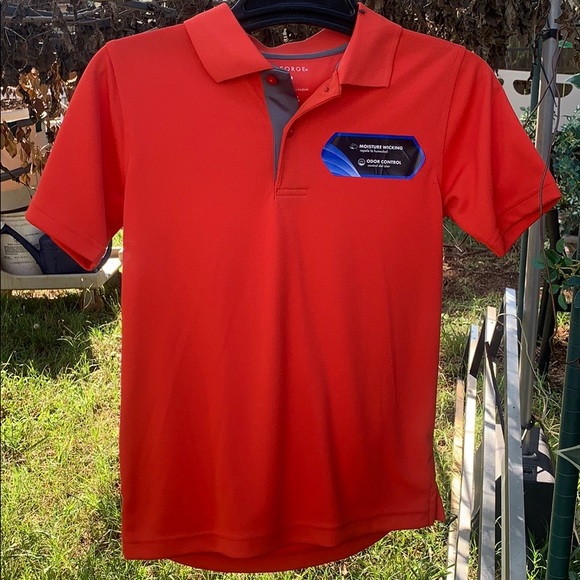 Moisture Wicking Odor Control Boys Shirt Size M(8) - Picture 2 of 3